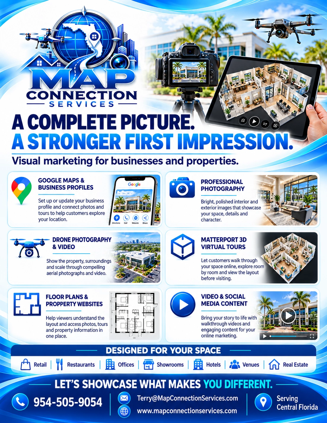 Business marketing · Back flyer