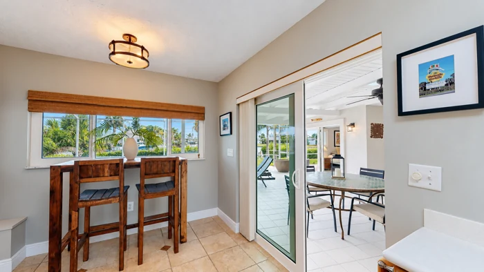 Breakfast space · 831 Hawksbill Island Drive · Satellite Beach