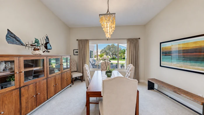 Dining room photography · 831 Hawksbill Island Drive · Satellite Beach
