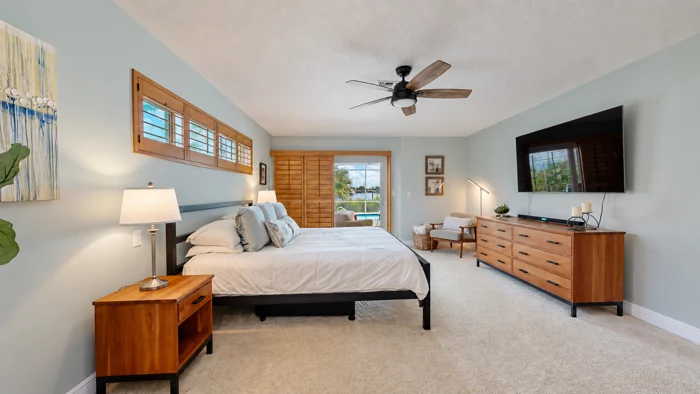 Bedroom & natural light · 831 Hawksbill Island Drive · Satellite Beach