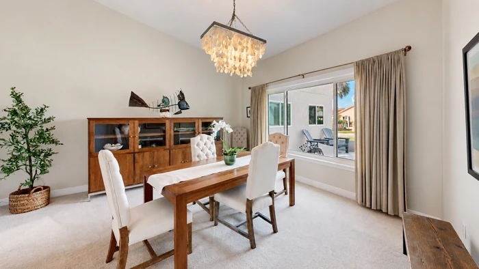 Dining space · 831 Hawksbill Island Drive · Satellite Beach