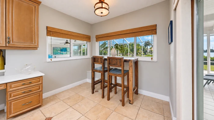 Breakfast room perspective · 831 Hawksbill Island Drive · Satellite Beach